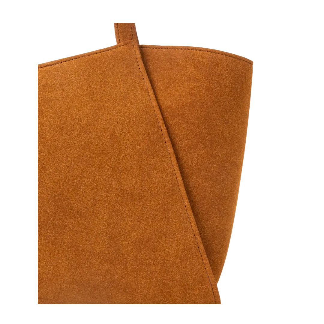 Aburi Classic Style Brown Tote Shoulder Bag for Women